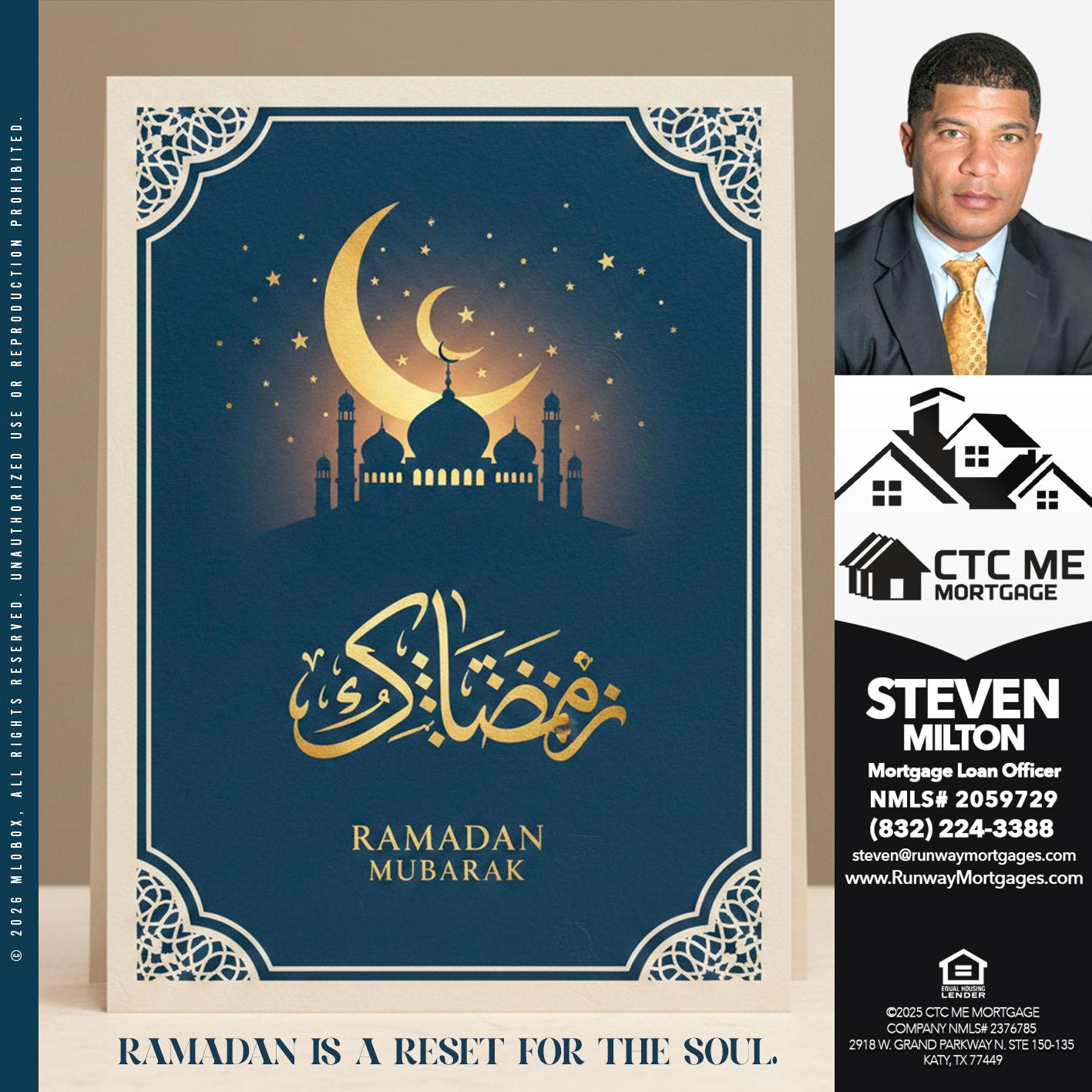 HAPPY RADAMAN - Steven Milton -Mortgage Loan Officer
