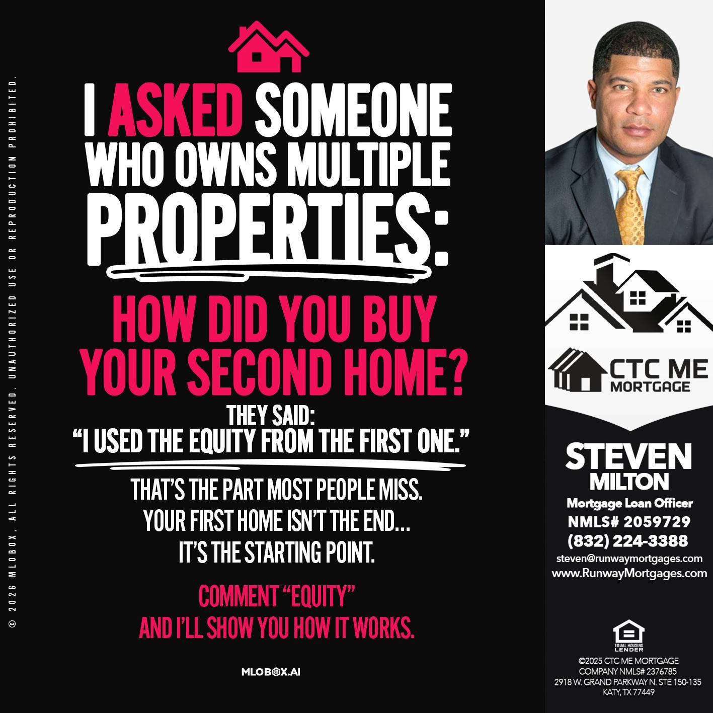 I ASKED SOMEONE - Steven Milton -Mortgage Loan Officer
