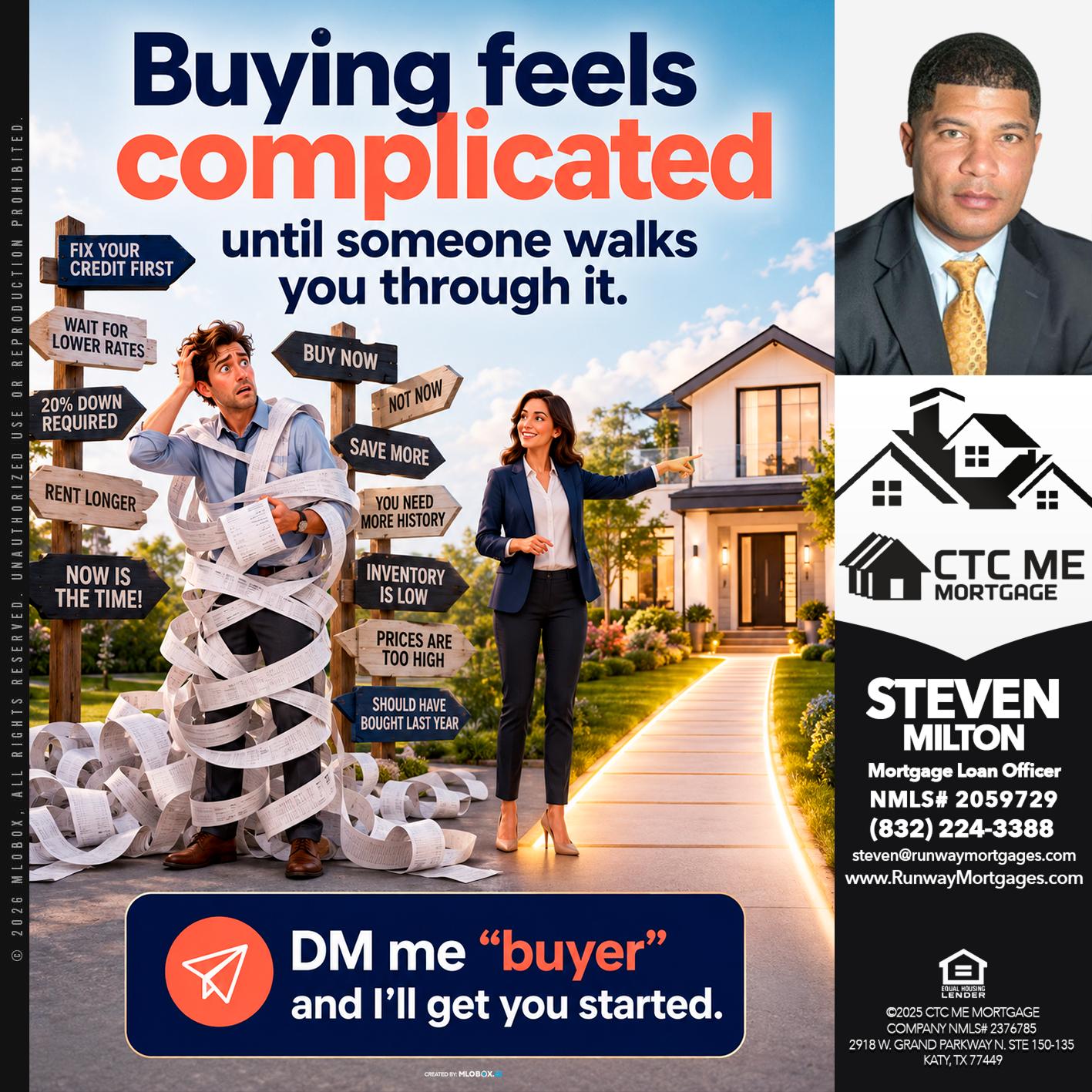 BUYING FEELS - Steven Milton -Mortgage Loan Officer