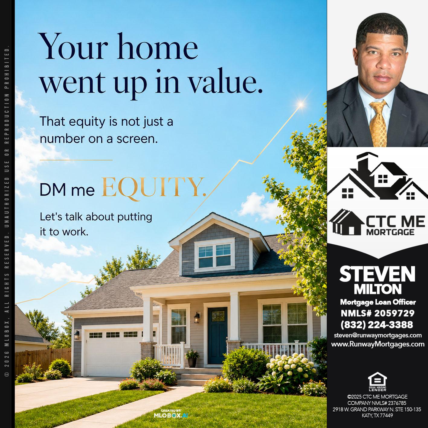 your home - Steven Milton -Mortgage Loan Officer