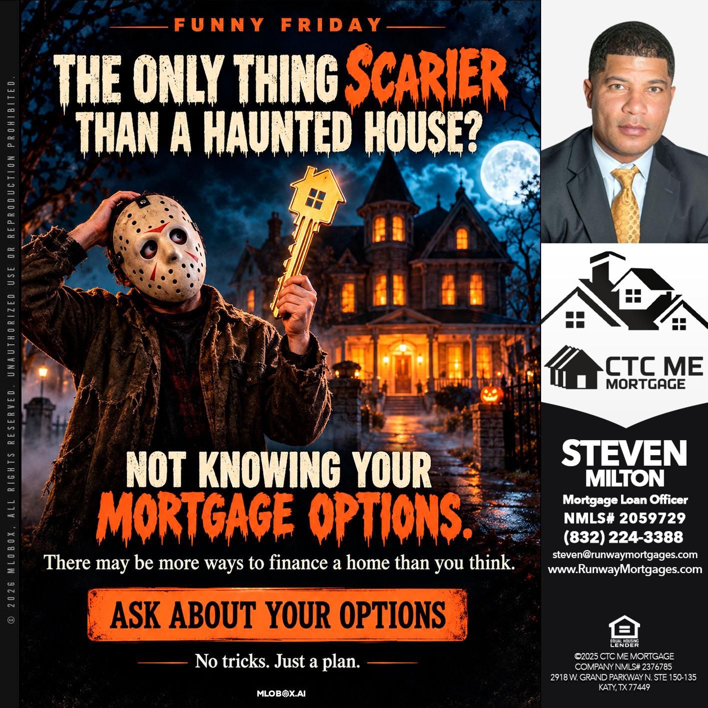 FUNNY FRIDAY - Steven Milton -Mortgage Loan Officer
